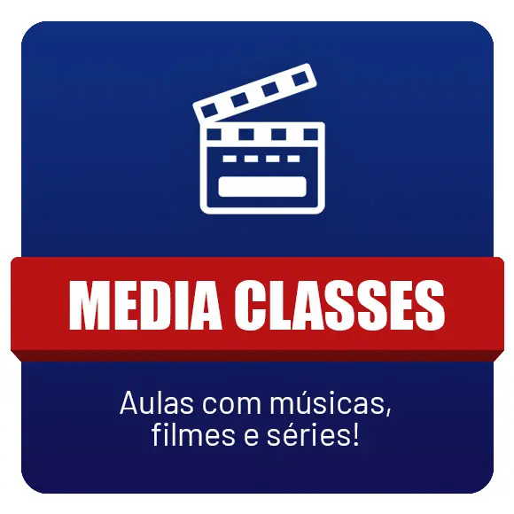 Aprenda inglês de forma divertida com músicas, filmes, séries e outros conteúdos culturais.